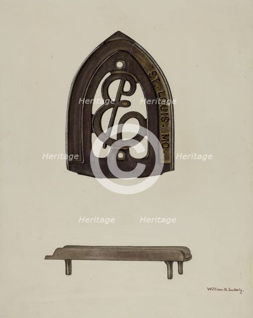 Trivet, c. 1939. Creator: William Ludwig.