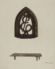 Trivet, c. 1939. Creator: William Ludwig