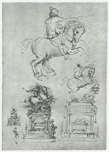 Trivulzio Monument c1511. Artist: Leonardo da Vinci