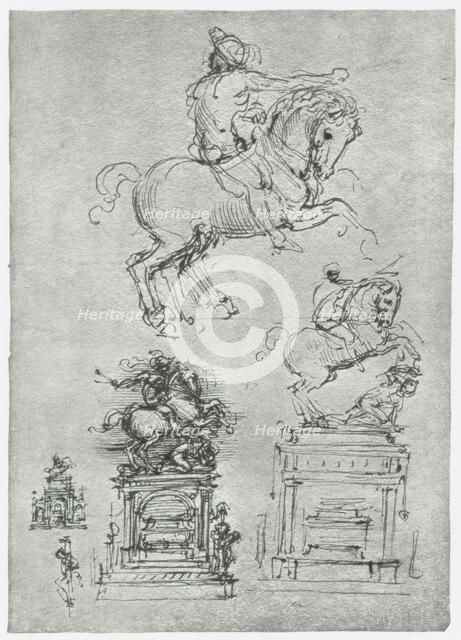 'Trivulzio Monument', c1511. Artist: Leonardo da Vinci