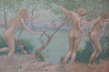 Trois grâces à Porquerolles, 1902. Creator: Auburtin, Jean Francis (1866-1930)