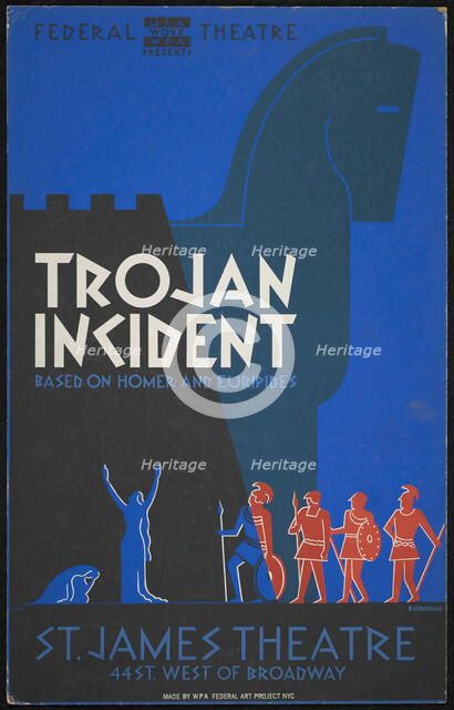Trojan Incident, New York, 1938. Creator: Unknown.