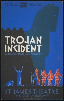 Trojan Incident, New York, 1938. Creator: Unknown