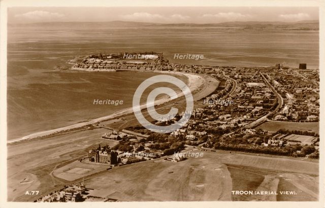 'Troon (Aerial View)', c1930. Artist: Unknown.