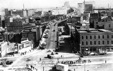 Troop convoy of the 61st Cavalry Artillery, St Louis, Missouri, USA, 1932. Artist: Ekmark Photo