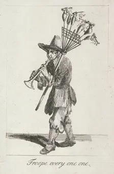 Troope every one one Cries of London, (c1688?). Artist: Anon