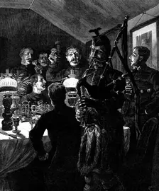 Troops for South Africa: the Eve of Departure, 1881. Creator: Eugène Froment