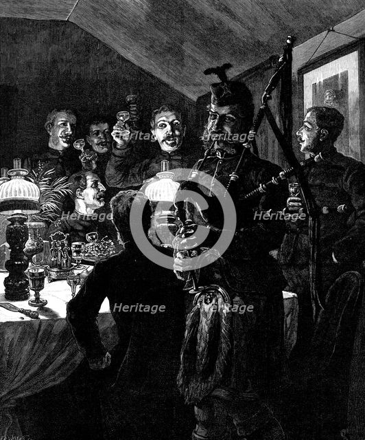 Troops for South Africa: the Eve of Departure, 1881. Creator: Eugène Froment.