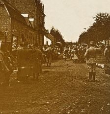 Troops leaving, c1914-c1918