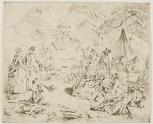 Troops Resting, 1720–25. Creator: Jean-Baptiste Pater