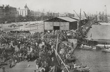 Troops returning from the Philippines, February 27, 1898. Creator: Unknown