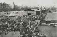 Troops returning from the Philippines, February 27, 1898. Creator: Unknown