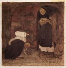 Troll women, 1913. Creators: Unknown, John Bauer