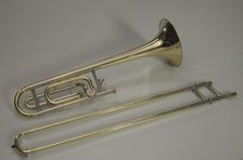Trombone played by Fred Wesley, after 2003. Creators: Vincent Bach Corporation, Conn-Selmer