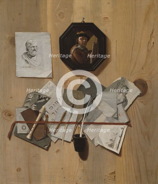 Trompe l'oeil, late 17th-early 18th century. Creator: Johan Klopper.