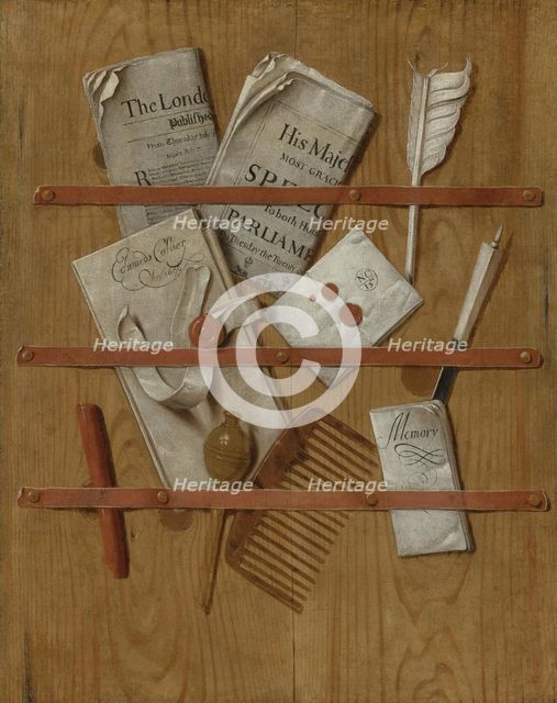 Trompe-l'oeil, 1696. Artist: Collier, Edwaert (1642-1708)
