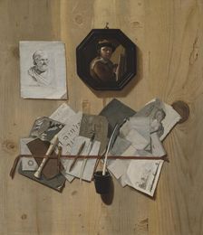 Trompe l'oeil, late 17th-early 18th century. Creator: Johan Klopper