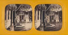 Trone prespective, 1860s. Creator: E Lamy