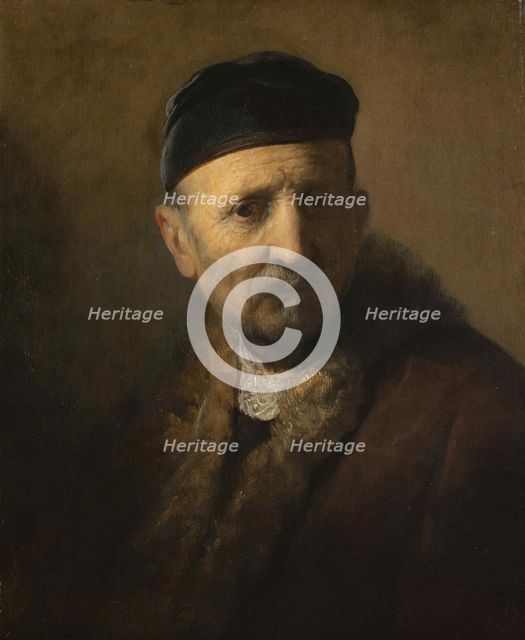 Tronie of an old man, c. 1630-1631. Creator: Rembrandt van Rhijn (1606-1669).