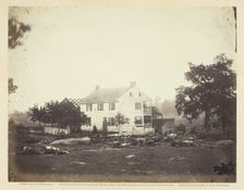 Trossell's House, Battle-Field of Gettysburg, July 1863. Creator: Alexander Gardner