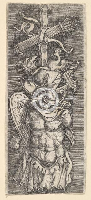 Trophy, mid-16th century. Creator: Master FG.