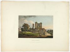 Trophy of Marius, plate thirty-one from the Ruins of Rome, published February 20, 1798. Creator: Matthew Dubourg