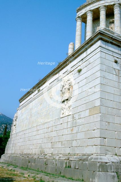 Trophy of Augustus, La Turbie, France. Artist: A Lorenzini