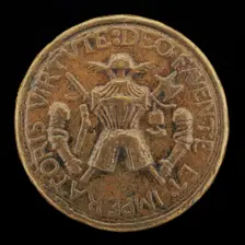 Trophy of Arms [reverse], 1515 or after. Creator: Unknown