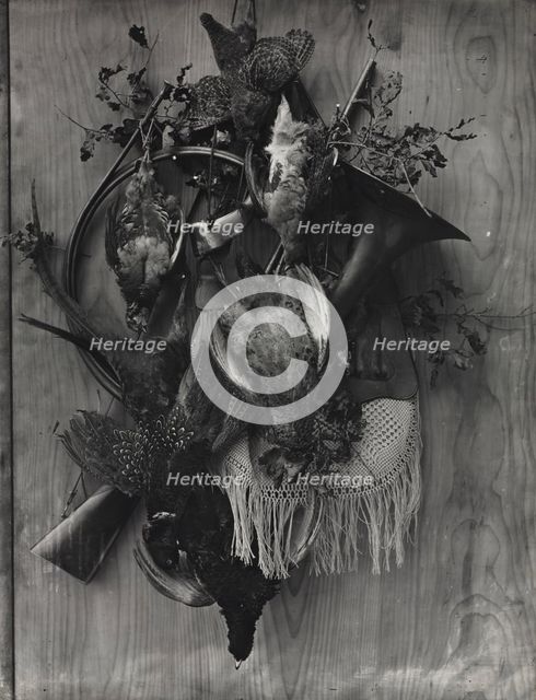 Trophy of the Hunt, c. 1867. Creator: Adolphe Braun (French, 1812-1877).