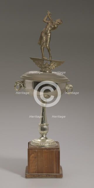 Trophy awarded to golfer Ethel Funches, 1968. Creator: Unknown.
