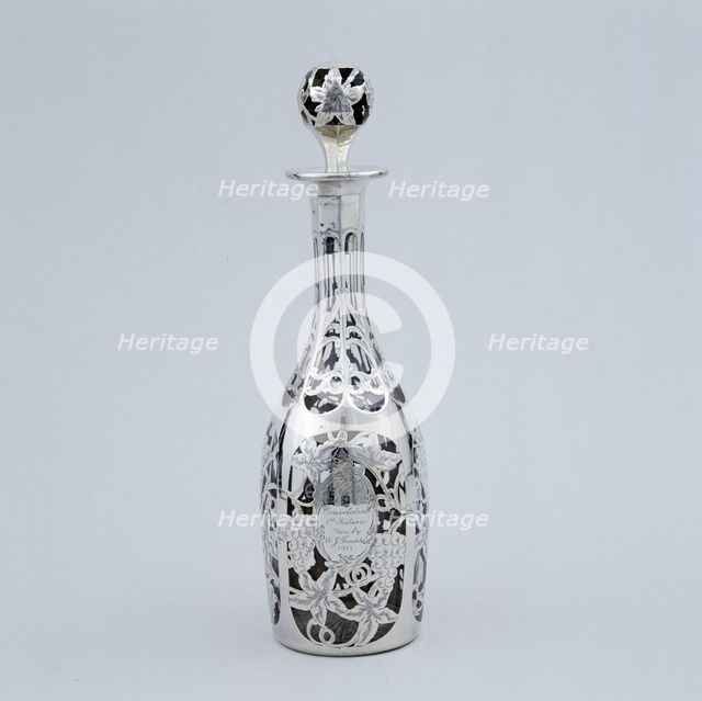 Trophy won by WJ Travis for the Consolation 1st Sixteen golf tournament, 1911. Artist: Unknown