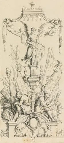 Trophées Nouvellement Inventez par J.B. Toro., 1716., 1716. Creator: Jean Bernard Toro