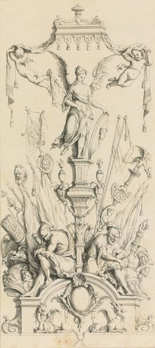 Trophées Nouvellement Inventez par J.B. Toro., 1716., 1716. Creator: Jean Bernard Toro
