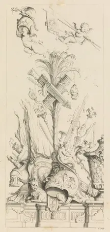Trophées Nouvellement Inventez par J.B. Toro., 1716., 1716. Creator: Jean Bernard Toro