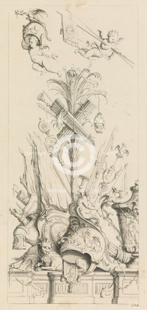 Trophées Nouvellement Inventez par J.B. Toro., 1716., 1716. Creator: Jean Bernard Toro.