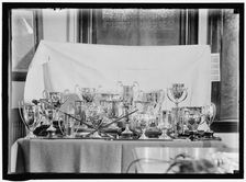 Trophies, between 1913 and 1917. Creator: Harris & Ewing