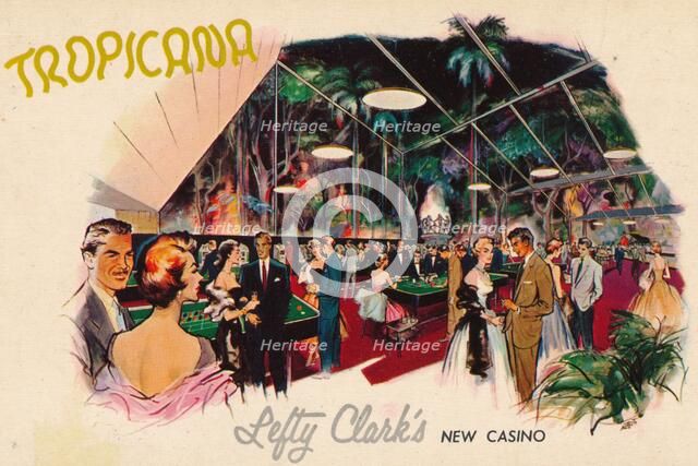 Tropicana - Lefty Clark's New Casino, c1950s. Artist: Unknown