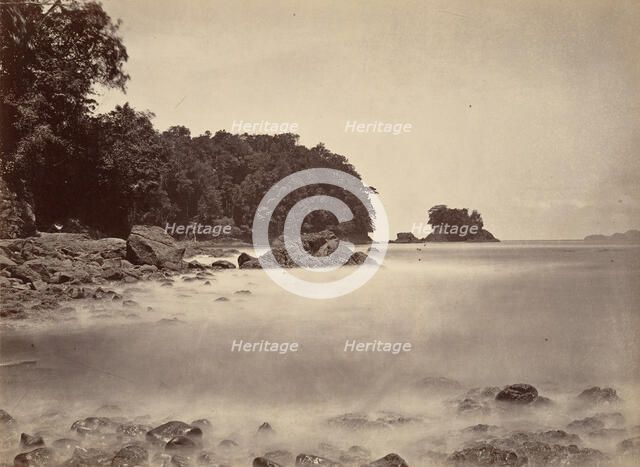 Tropical Scenery, View of Limon Bay, 1871. Creator: John Moran.