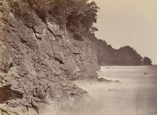 Tropical Scenery, Cliff - Limon Bay, 1871. Creator: John Moran
