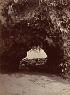 Tropical Scenery, Natural Arch, Cupica Bay, 1871. Creator: John Moran