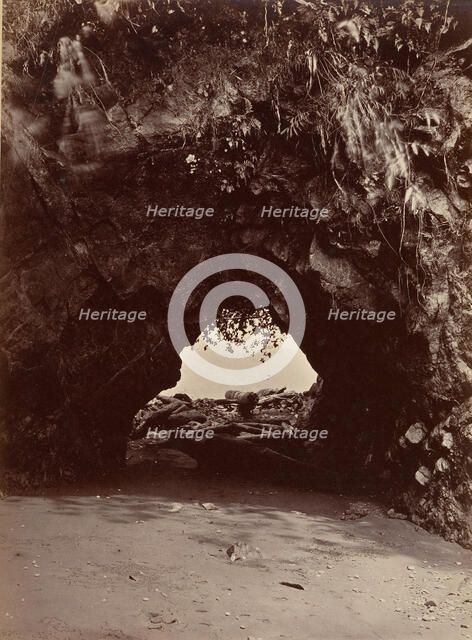 Tropical Scenery, Natural Arch, Cupica Bay, 1871. Creator: John Moran.