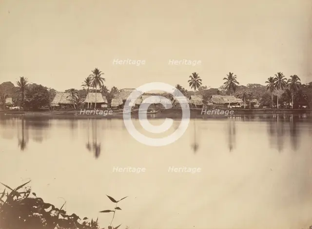 Tropical Scenery, Santa Maria del Real, Darien, 1871. Creator: John Moran.