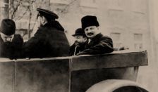 Trotsky and Joffe in Brest-Litovsk, 1918, 1918