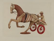 Trotter in Action, 1935/1942. Creator: Henry Murphy