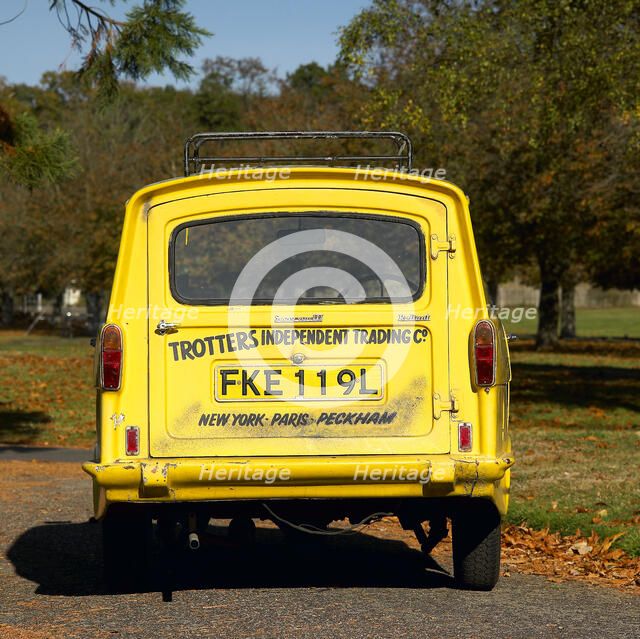 Trotter's Reliant Van from 'Only Fools and Horses' tv programme. Creator: Unknown.