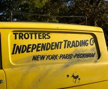 Trotter's Reliant Van from Only Fools and Horses tv programme. Creator: Unknown