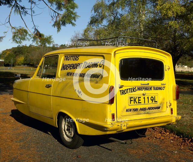 Trotter's Reliant Van from 'Only Fools and Horses' tv programme. Creator: Unknown.