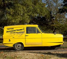 Trotter's Reliant Van from Only Fools and Horses tv programme. Creator: Unknown