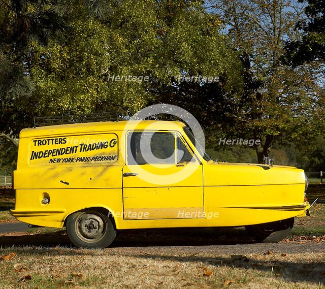 Trotter's Reliant Van from 'Only Fools and Horses' tv programme. Creator: Unknown.