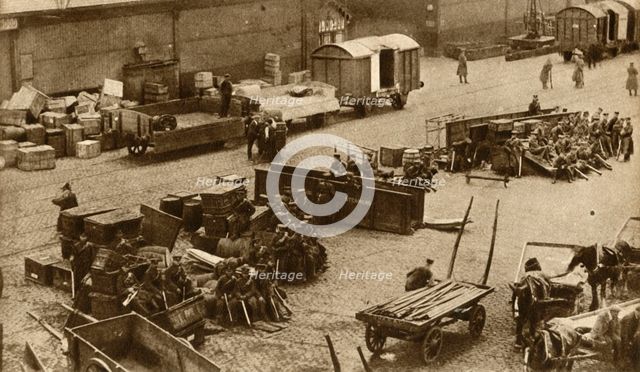 'Trouble in Belfast', 1907, (1933). Creator: AE Brown.